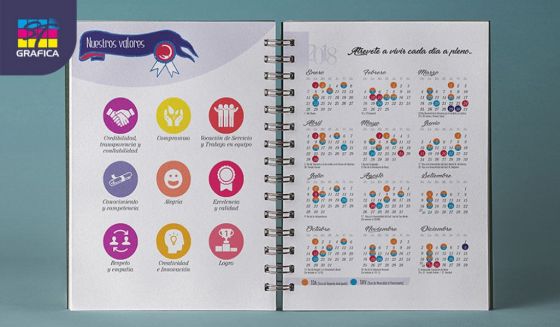 Diseño de Agenda - ALUMBRA - Salta